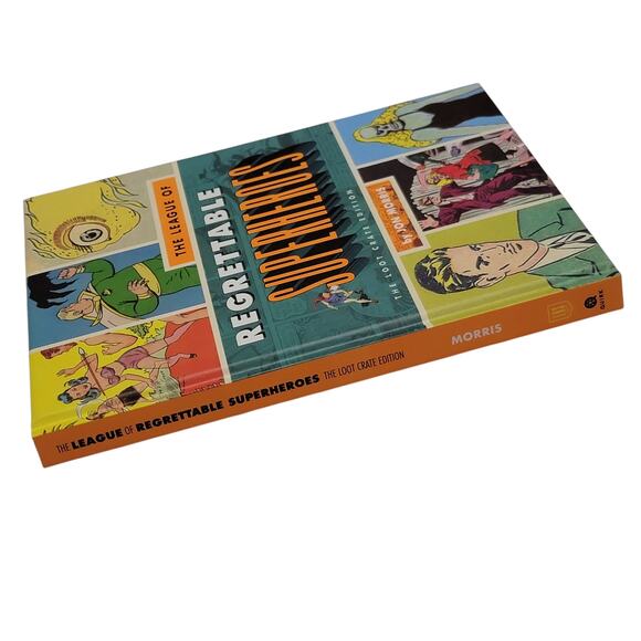 League of Regrettable Superheroes Book Loot Crate Jon Morris 2015 Geekcore Retro - Picture 4 of 6